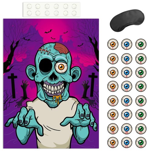 Halloween spiel pin zombie - spiel,