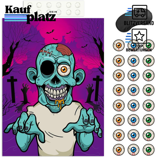Pin the eyeball - the, zombie