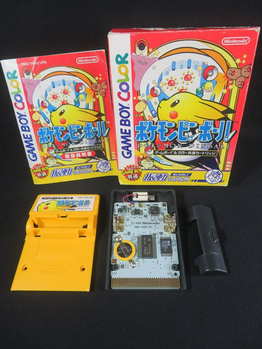 Pokemon pin ball game boy - ball, gb