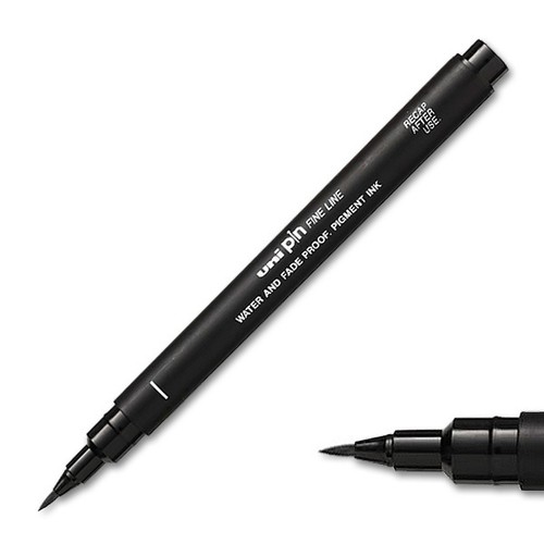Pigmentliner pin brush - pin,