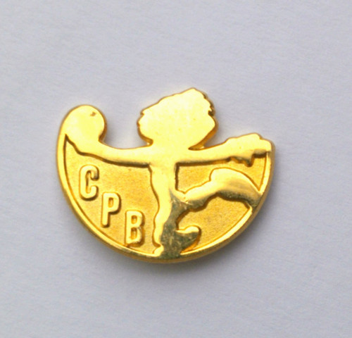 Pin doré handball - doré, cpb