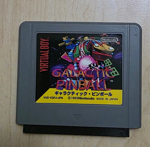 Virtual boy galactic pinball - virtual,