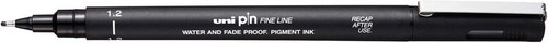 Uni ball fineliner - fineliner, n