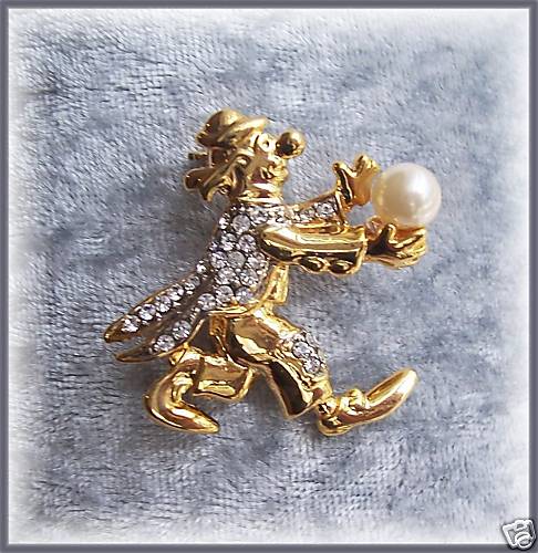 Brosche clown mit - clown,