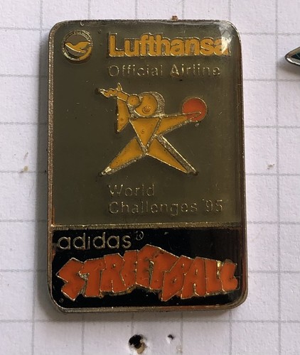 Pin lufthansa adidas - pin,
