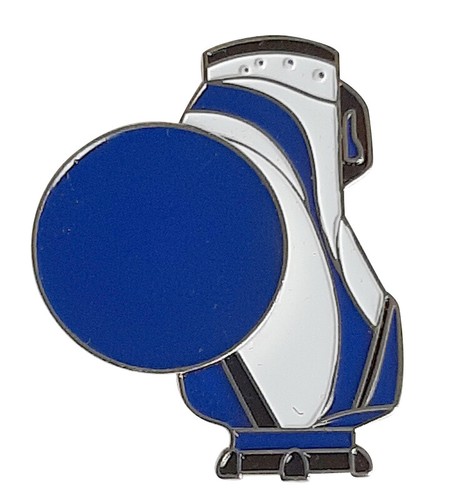 Ballmarker golfbag blau - blau, weiß