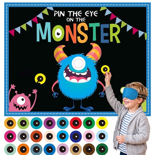Pin the eyeball monster - the,