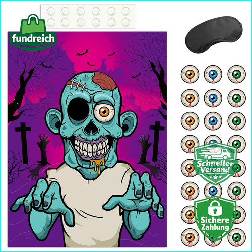 Pin the eyeball zombie - the,